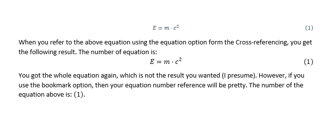 Equation referencing both